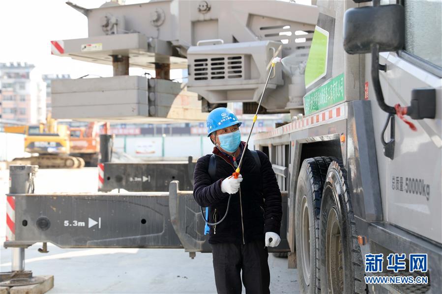 安徽合肥：重點民生工程陸續復工